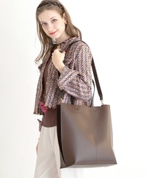 styiro（スタイロ）の「【A4収納可】2WAYスリットトートバッグ（ビジネスバッグ）」