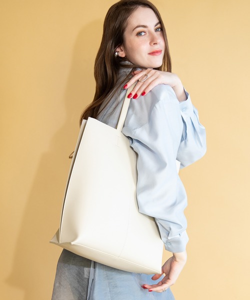 セール】【A4サイズ収納可】2WAYスリットトートバッグ