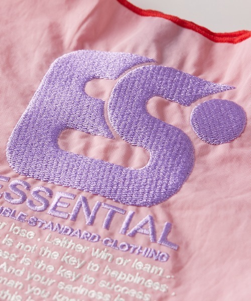 DOUBLE STANDARD CLOTHING（ダブルスタンダードクロージング）の「Ball&Chain / オリジナルESSENTIALロゴショルダーバッグ（エコバッグ/サブバッグ・レディース・ピンク・FREE）」の8枚目の写真