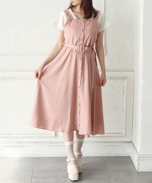 定価12万✨フォクシー ジャンスカ フロントボタンワンピース テラコッタ 40 定価12万✨フォクシー ジャンスカ フロントボタンワンピース テラコッタ 40