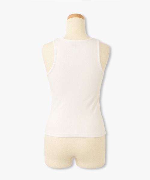 ANNA SUI NYC(アナ スイ エヌ ワイ シー)の「ANNA SUI NYC HELLO KITTY ショルダーリボンタンクトップ(タンクトップ・レディース・ホワイト・FREE)」の3枚目の写真