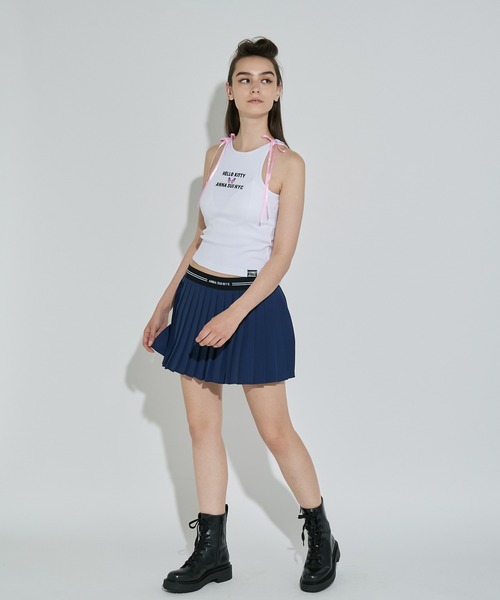 ANNA SUI NYC(アナ スイ エヌ ワイ シー)の「ANNA SUI NYC HELLO KITTY ショルダーリボンタンクトップ(タンクトップ・レディース・ホワイト・FREE)」の9枚目の写真