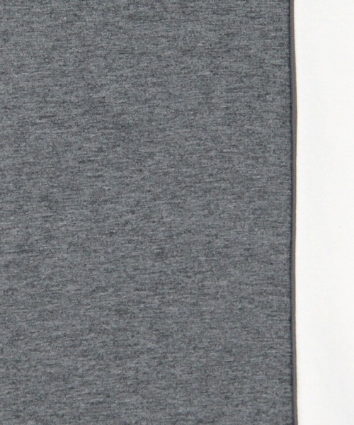 NICOLE CLUB（ニコル　クラブ）の「シアードッキングTシャツ（Tシャツ/カットソー・レディース・チャコール/ブラック/オフホワイト・FREE）」の12枚目の写真
