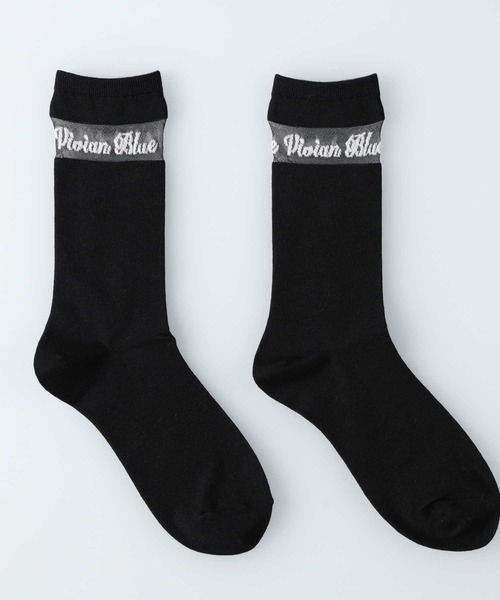 Right-on（ライトオン）の「【VIVIAN BLUE】ガーリーソックス 3足セット（ソックス/靴下・キッズ・ブラック×ホワイト・L/M）」の7枚目の写真