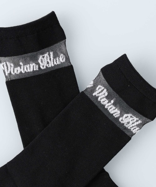 Right-on（ライトオン）の「【VIVIAN BLUE】ガーリーソックス 3足セット（ソックス/靴下・キッズ・ブラック×ホワイト・L/M）」の13枚目の写真