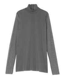 UN3D. | LONG SLEEVE TULLE TOP(Tシャツ/カットソー)