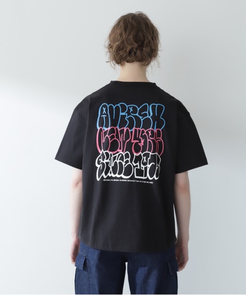 tシャツ GRAFFITI AVIREX T-SHIRT/グラフィティーTシャツ レディース AVIREX tシャツ GRAFFITI T-SHIRT / グラフィティ
