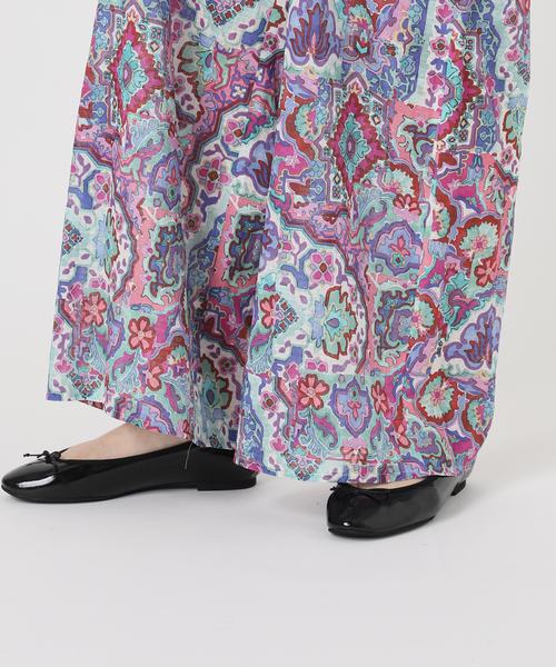 IENA LA BOUCLE(イエナラブークル)の「IENA LA BOUCLE DEVEAUX 更紗パンツ(その他パンツ・レディース・ブルー系その他・36/38/40)」の4枚目の写真