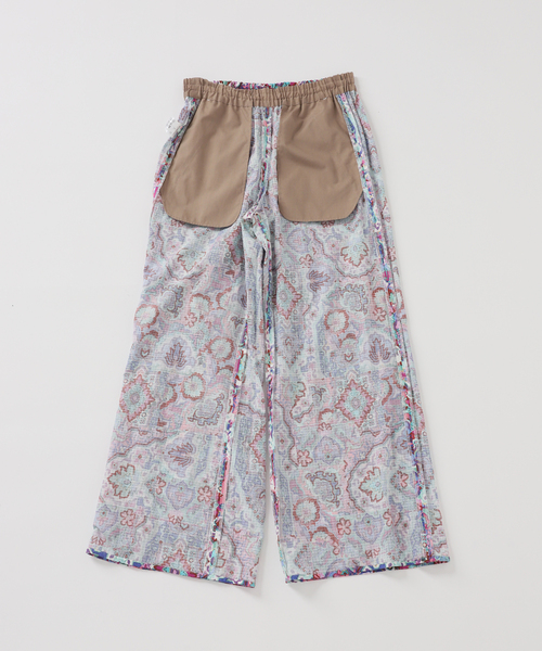 IENA LA BOUCLE(イエナラブークル)の「IENA LA BOUCLE DEVEAUX 更紗パンツ(その他パンツ・レディース・ブルー系その他・36/38/40)」の6枚目の写真