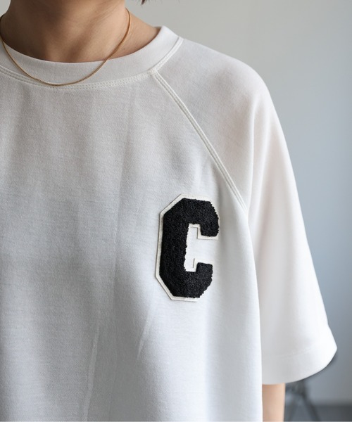 ap retro(アプレトロ)の「サガラロゴワッペンTシャツ(Tシャツ/カットソー・レディース・オフホワイト/ブラック・FREE)」の9枚目の写真
