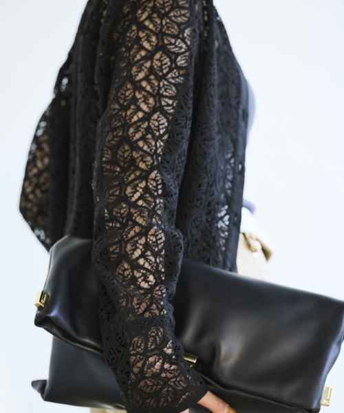 IENA（イエナ）の「ラッセルレースシャツ（シャツ/ブラウス