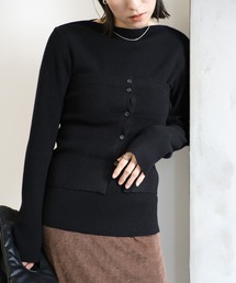 select MOCA | ビスチェセットリブニット(ニット/セーター)