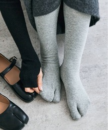 kirakiraShop（キラキラショップ）の「コットン ニット 足袋 タイツ（タイツ/ストッキング）」