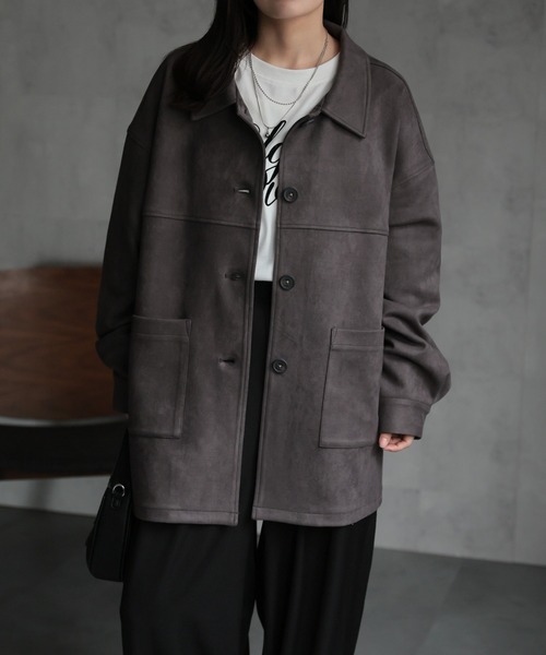 サウスポールフェイクスウェードレザージャケットスエード刺繍ストリート茶色ブラウン 古着 WEATHERPROOF フェイクスエード ジャケット メンズXL &frasl;eaa398386