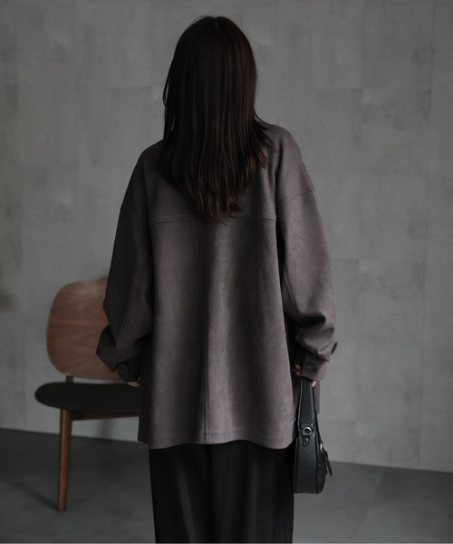 えなこ　直筆サイン入り　sp-lush road アナザージャケット Street Style - 荻島杏奈さん - 2022年01月21日撮影 - FASHIONSNAP