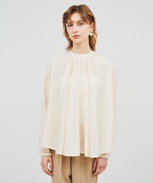 cloenc | ボリュームスリーブリボンブラウス(シャツ/ブラウス)