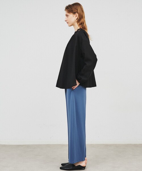 cloenc（クロエンス）の「◆【手洗い可】ボリュームリボンブラウス（シャツ/ブラウス・レディース・オフホワイト/ブルー/ブラック・02）」の15枚目の写真