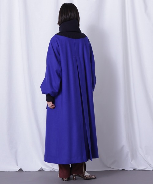 mici（ミチ）の「(mici)ウールロングコート（その他アウター・レディース・ブルー/ブラック/カーキ・SMALL/MEDIUM）」の18枚目の写真