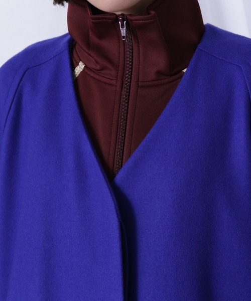 mici（ミチ）の「(mici)ウールロングコート（その他アウター・レディース・ブルー/ブラック/カーキ・SMALL/MEDIUM）」の21枚目の写真