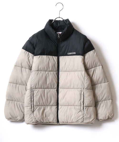 セール】CONVERSE（コンバース）軽量フェイクダウンジャケット