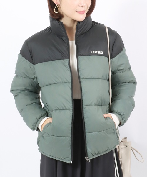 セール】CONVERSE（コンバース）軽量フェイクダウンジャケット