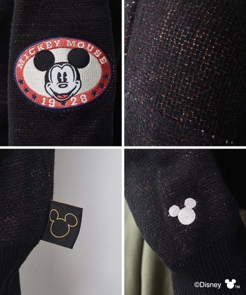 V12 ニット ミッキー コラボ ディズニー V12 ニット ミッキー コラボ