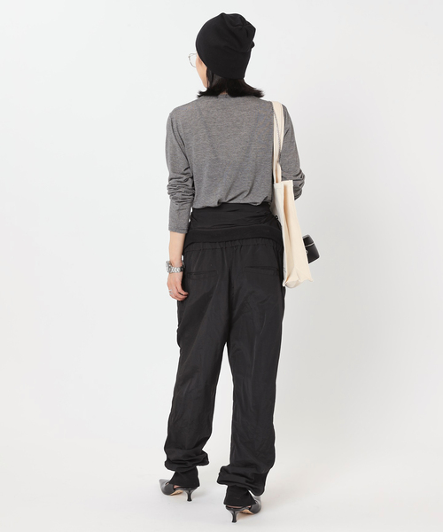 AP STUDIO(エーピーストゥディオ)の「ナッピングロングスリーブTシャツ(Tシャツ/カットソー・レディース・ホワイト・FREE)」の14枚目の写真