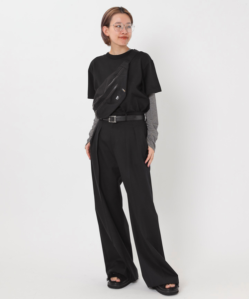 AP STUDIO(エーピーストゥディオ)の「ナッピングロングスリーブTシャツ(Tシャツ/カットソー・レディース・ホワイト・FREE)」の15枚目の写真