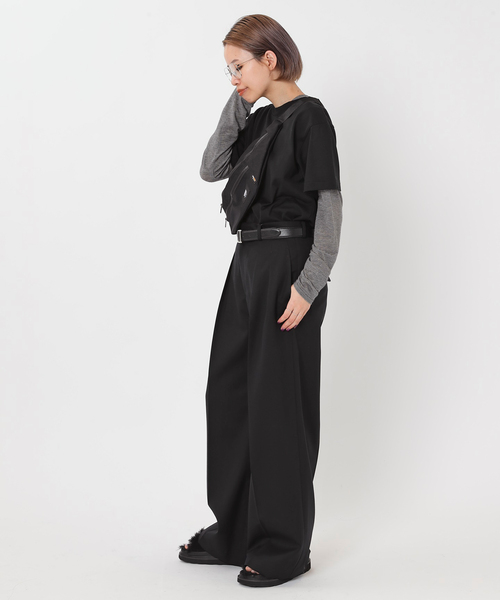 AP STUDIO(エーピーストゥディオ)の「ナッピングロングスリーブTシャツ(Tシャツ/カットソー・レディース・ホワイト・FREE)」の16枚目の写真