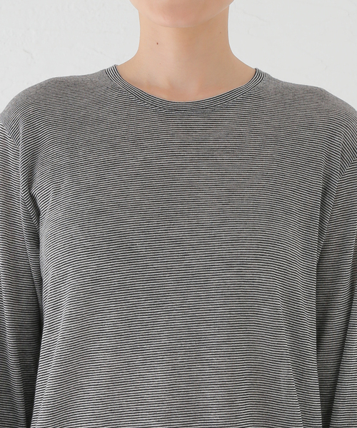 AP STUDIO(エーピーストゥディオ)の「ナッピングロングスリーブTシャツ(Tシャツ/カットソー・レディース・ホワイト・FREE)」の21枚目の写真