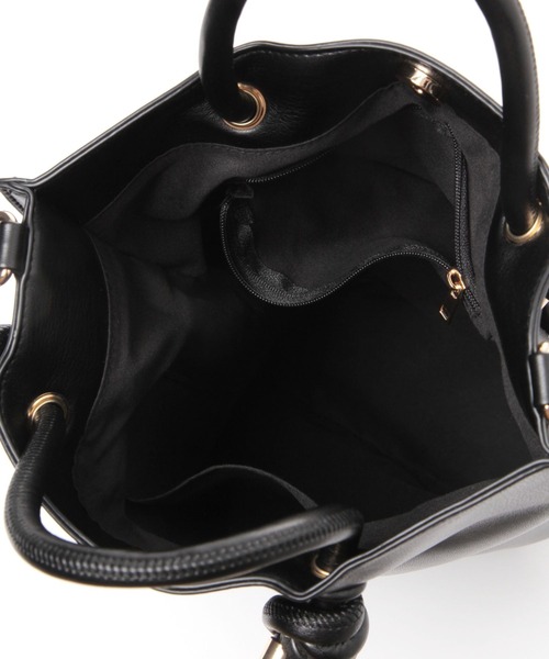 BAYFLOW(ベイフロー)の「ロゴショルダーノットハンドルトート(トートバッグ・レディース・ブラック/ブラウン系その他・FREE)」の3枚目の写真