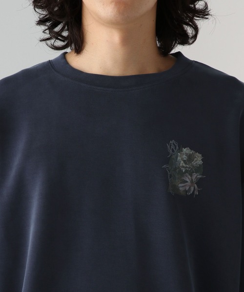 HARE（ハレ）の「バックプリントポンチスウェット(HARE)（スウェット・メンズ・ブルー/ブラック/ホワイト・SMALL/MEDIUM）」の12枚目の写真