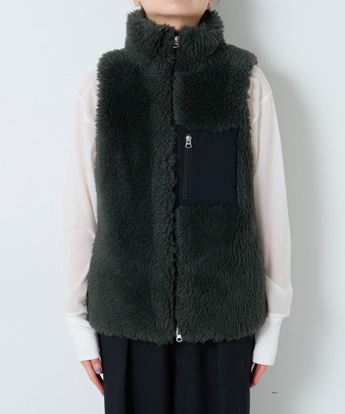 ティッカボアベスト TICCA（ティッカ）の「TICCA/ボアベスト（ベスト）」 - WEAR