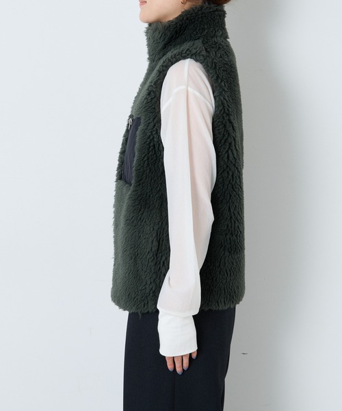 ティッカボアベスト TICCA（ティッカ）の「TICCA/ボアベスト（ベスト）」 - WEAR