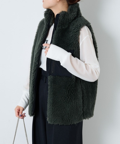 ティッカボアベスト TICCA（ティッカ）の「TICCA/ボアベスト（ベスト）」 - WEAR
