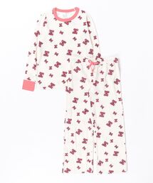 FRUIT OF THE LOOM（フルーツオブザルーム）の「FRUIT OF THE LOOM / FTL ワッフルルーム長袖上下セット波打ちロゴ / 80666700（ルームウェア/パジャマ）」