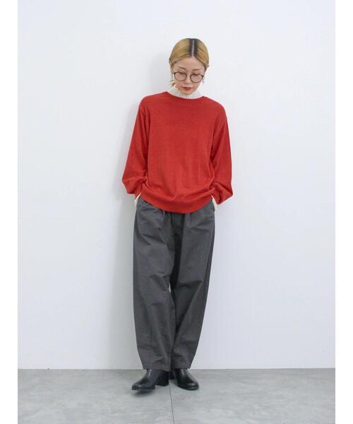 Samansa Mos2 blue（サマンサモスモスブルー）の「マルチスタイル2wayクルーカーディガン（カーディガン/ボレロ・レディース・オフホワイト/ブルー/ブラック/レッド・L/M）」の22枚目の写真