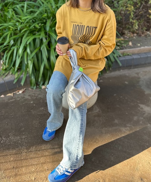 イエロー
model:154cm 着用サイズ:XL
