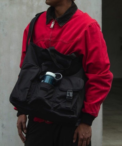 BAICYCLON by Bagjack（バイシクロン バイ バグジャック）の「【BAICYCLON】MULTI POCKETS 2WAY TOTE (MEDIUM) BCL-68（トートバッグ・メンズ・ブラック/ブラック系その他2・FREE）」の4枚目の写真