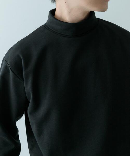 ITEMS URBANRESEARCH（アイテムズ アーバンリサーチ）の「発熱機能 ハイネックカットソー（Tシャツ/カットソー・メンズ・ホワイト/ブラック/その他1/モカ・SMALL/LARGE/MEDIUM）」の13枚目の写真