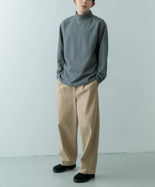 セール】発熱機能 ハイネックカットソー（Tシャツ/カットソー）｜ITEMS