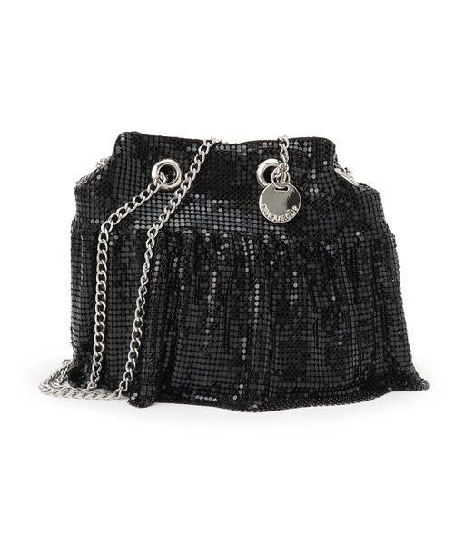 OPAQUE.CLIP（オペークドットクリップ）の「◆【2WAY】メタルメッシュフリルミニショルダーバッグ（ショルダーバッグ・レディース・ゴールド/シルバー系その他/ブラック/シルバー・00）」の15枚目の写真