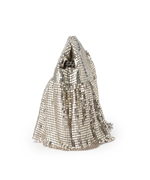OPAQUE.CLIP（オペークドットクリップ）の「◆【2WAY】メタルメッシュフリルミニショルダーバッグ（ショルダーバッグ・レディース・ゴールド/シルバー系その他/ブラック/シルバー・00）」の17枚目の写真