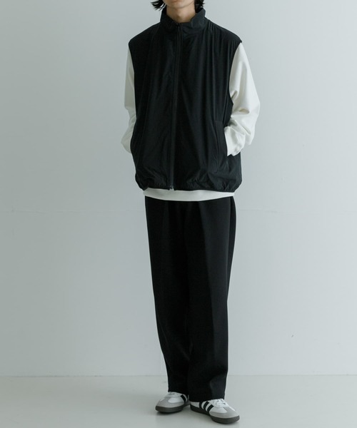 【セール】『撥水』『リバーシブル』new basic REVERSIBLE MIL STAND VEST（その他アウター）｜URBAN RESEARCH（アーバンリサーチ）