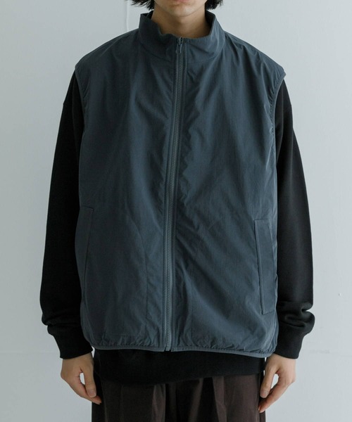 【セール】『撥水』『リバーシブル』new basic REVERSIBLE MIL STAND VEST（その他アウター）｜URBAN RESEARCH（アーバンリサーチ）