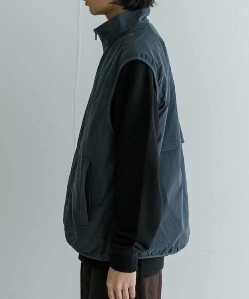 【セール】『撥水』『リバーシブル』new basic REVERSIBLE MIL STAND VEST（その他アウター）｜URBAN RESEARCH（アーバンリサーチ）