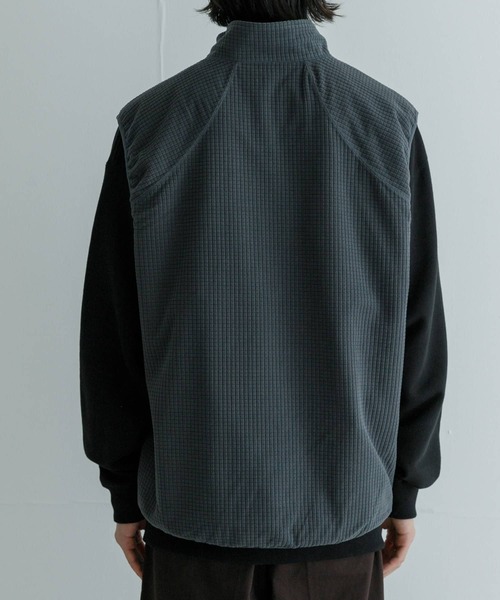 【セール】『撥水』『リバーシブル』new basic REVERSIBLE MIL STAND VEST（その他アウター）｜URBAN RESEARCH（アーバンリサーチ）