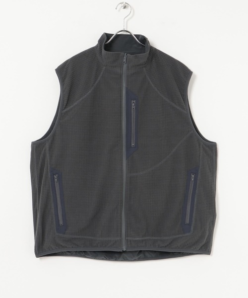 【セール】『撥水』『リバーシブル』new basic REVERSIBLE MIL STAND VEST（その他アウター）｜URBAN RESEARCH（アーバンリサーチ）
