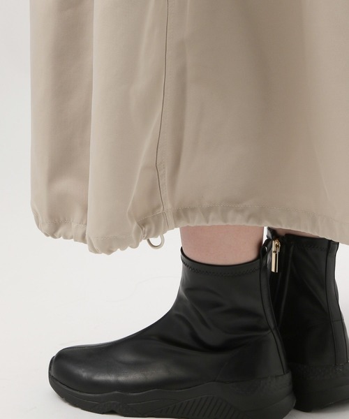 BAYFLOW（ベイフロー）の「[フレアとバルーンにシルエット変更可能]2WAYフレアスカート（スカート・レディース・ベージュ/ネイビー・FREE）」の15枚目の写真