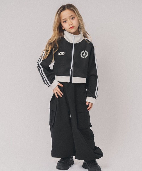 URBAN CHERRY(アーバンチェリー)の「ライトタフタカーゴパンツ(カーゴパンツ・キッズ・アイボリー/ピンク/ブラック・150cm/140cm/120cm/110cm/130cm)」の8枚目の写真